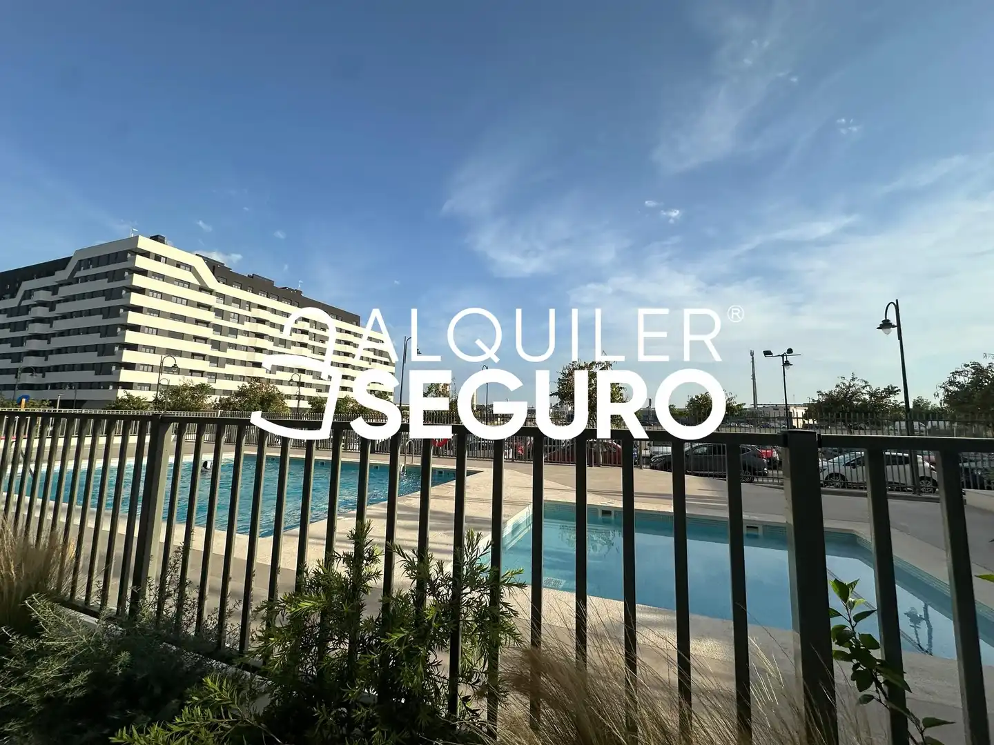 Swimming pool of Flat for rent in Quart de Poblet  with Air Conditioner, Heating and Terrace