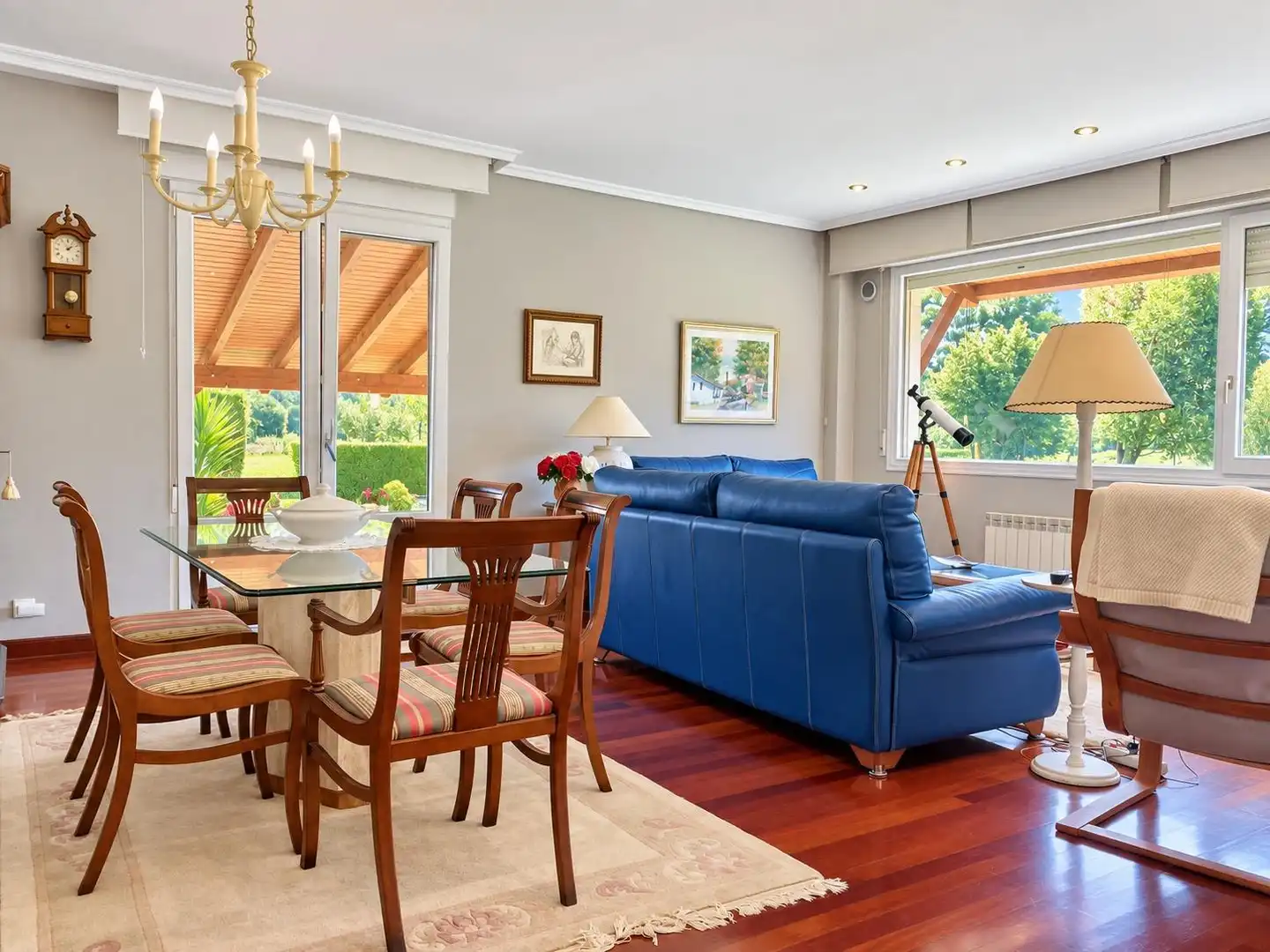 Living room of Houses for sale in Liendo  with Heating, Private garden and Swimming Pool