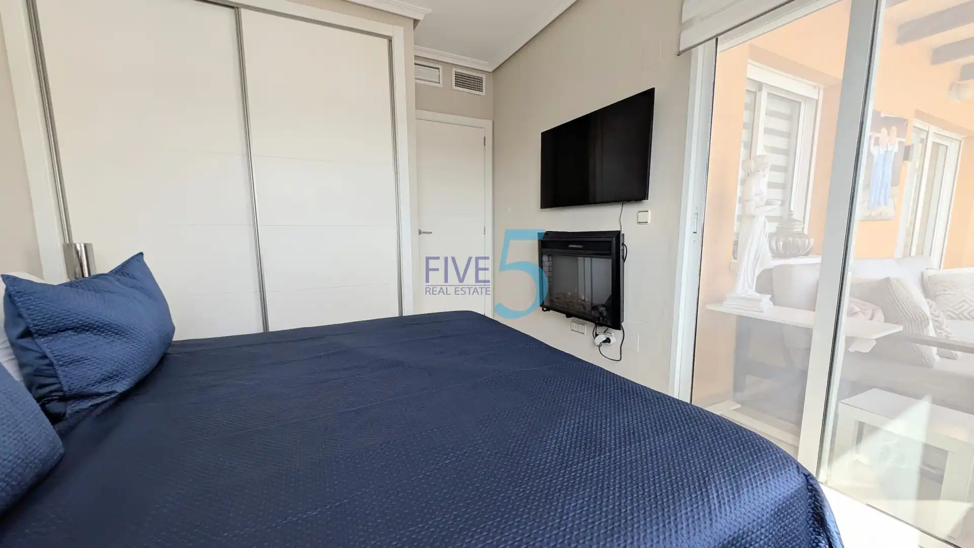 Bedroom of Flat for sale in Orihuela  with Air Conditioner, Heating and Storage room