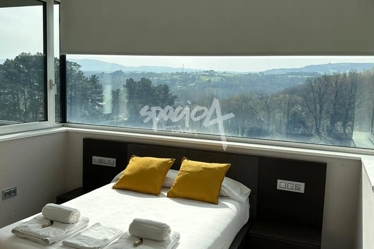 Habitación de Casa o chalet en venta en Sarria con Aire acondicionado, Jardín privado y Terraza