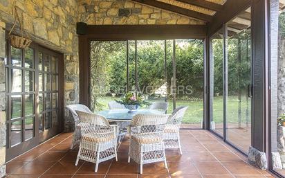 Terrassa de Casa o xalet en venda en Gijón  amb Aire condicionat, Calefacció i Jardí privat