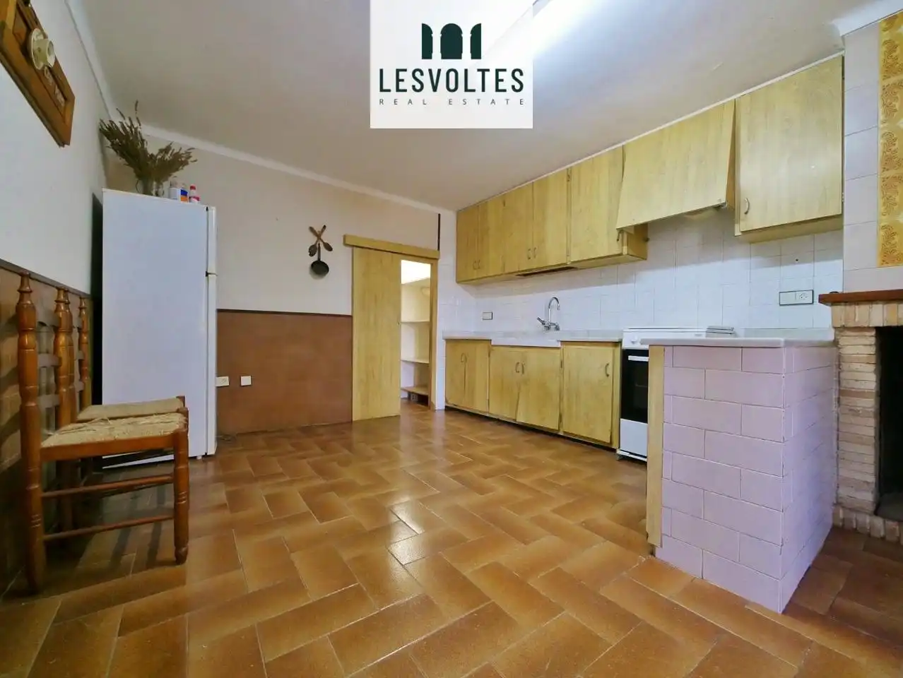 Cuina de Casa o xalet en venda en Ultramort amb Jardí privat, Terrassa i Internet