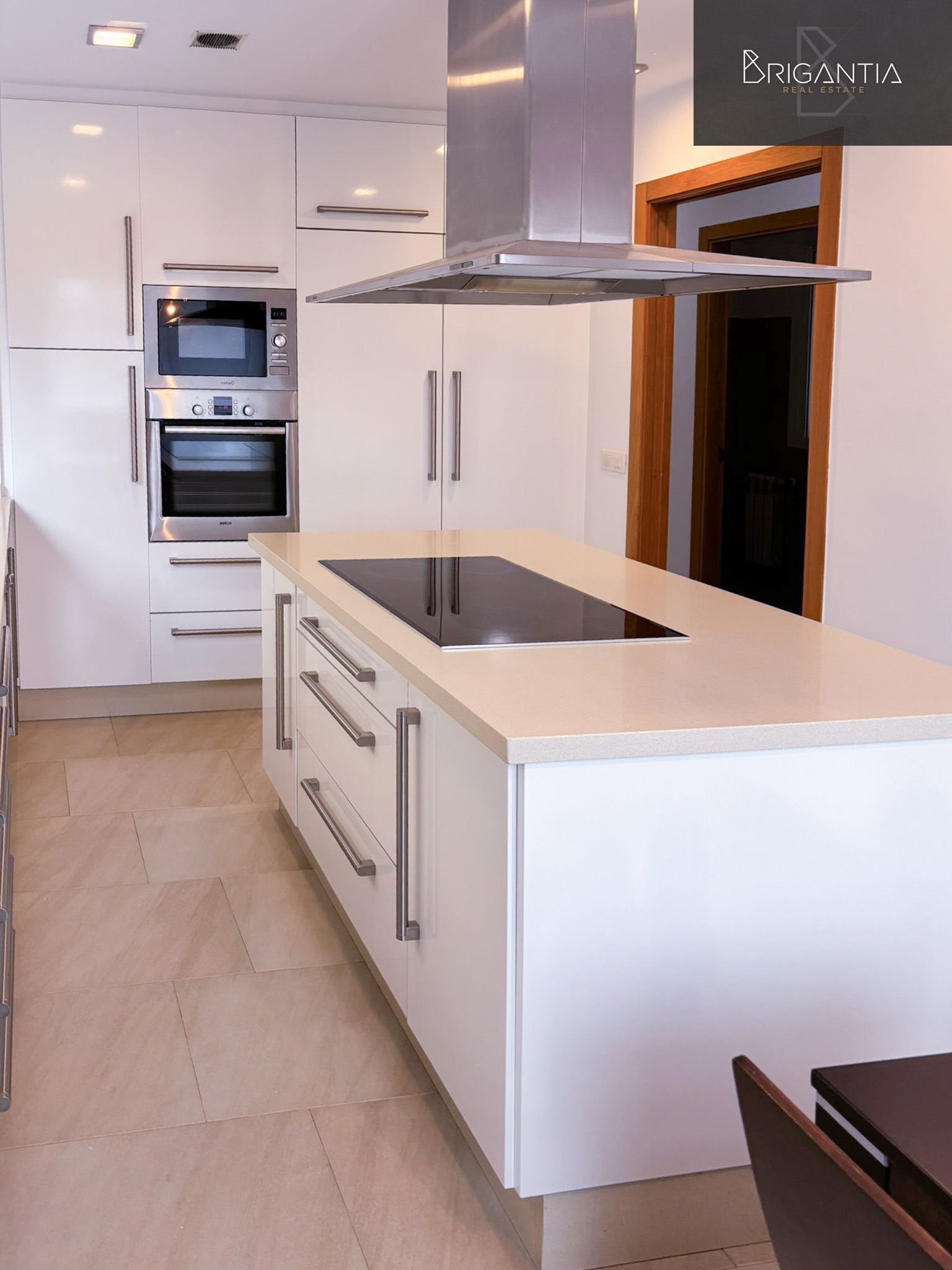Kitchen of House or chalet to rent in Oleiros  with Heating, Private garden and Storage room