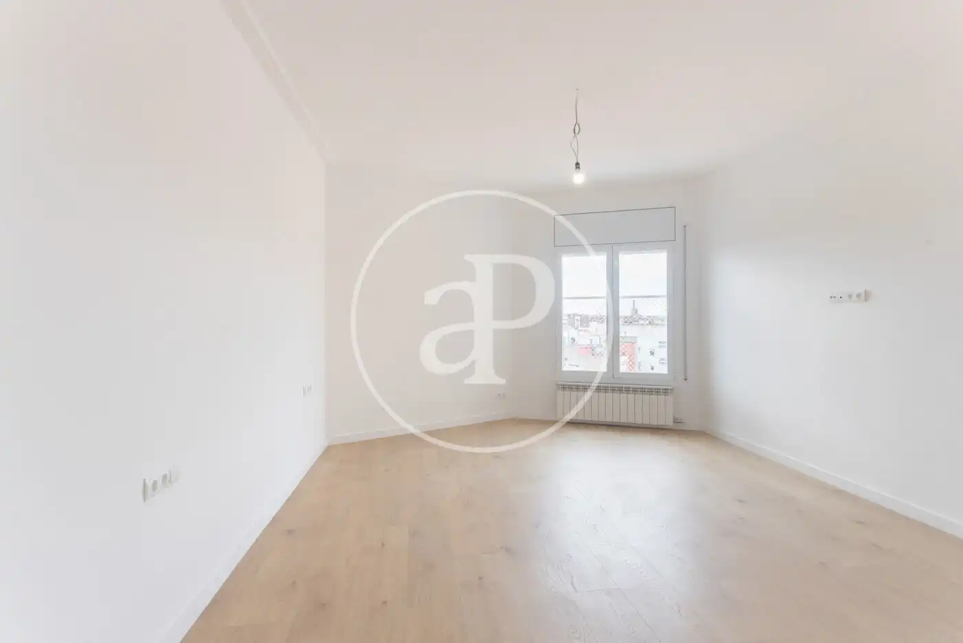Sala de estar de Piso de alquiler en Barcelona con Aire acondicionado, Calefacción y Terraza