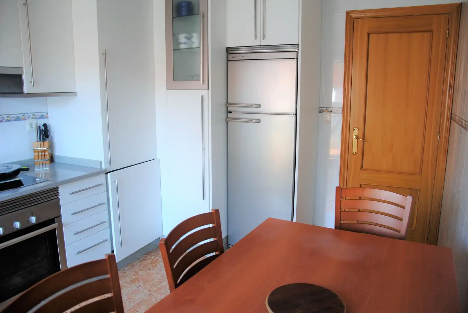 Kitchen of Apartments for rent in Sanxenxo  with Furnished, Oven and Washing machine
