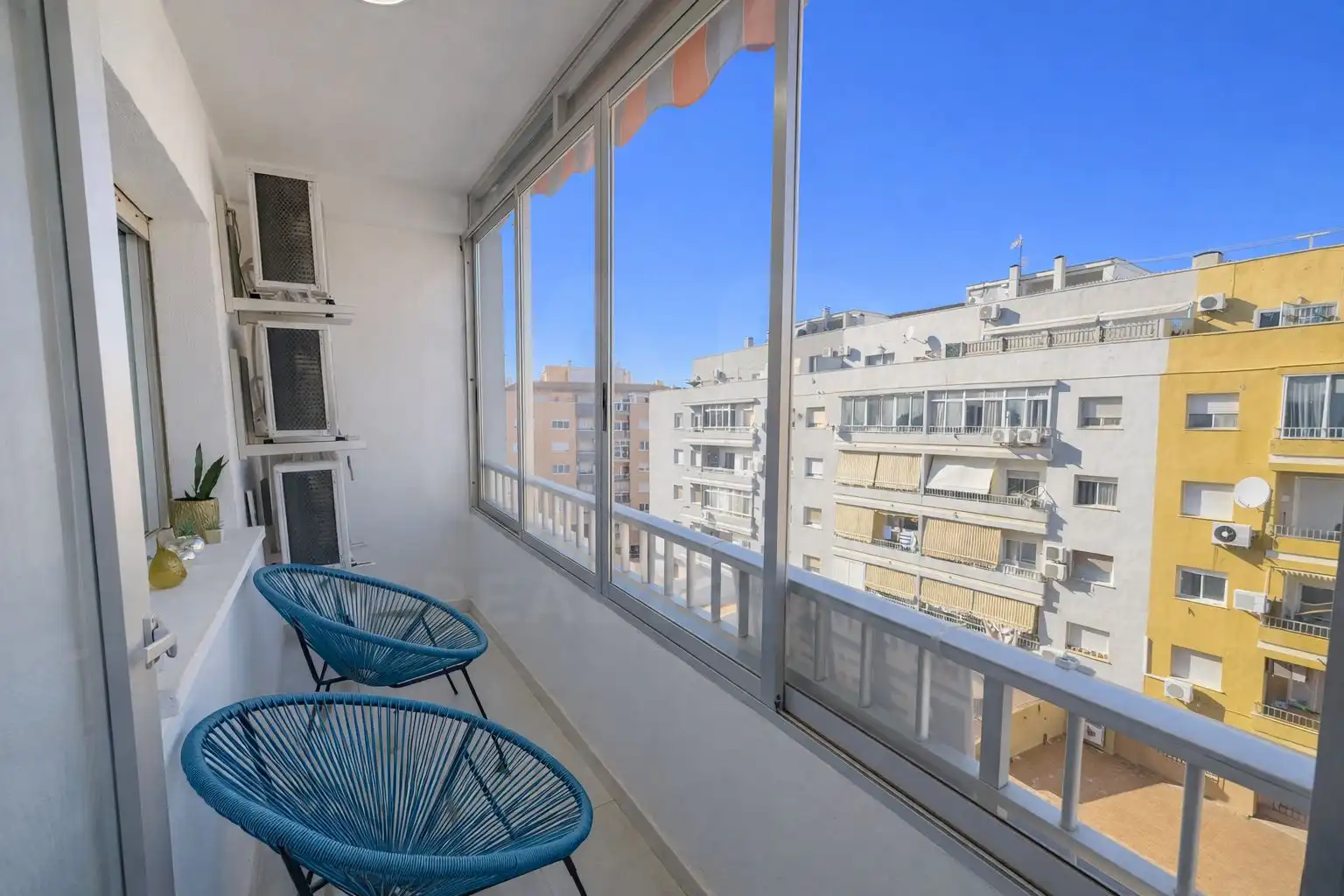 Balcony of Flat for sale in Dénia  with Air Conditioner and Heating