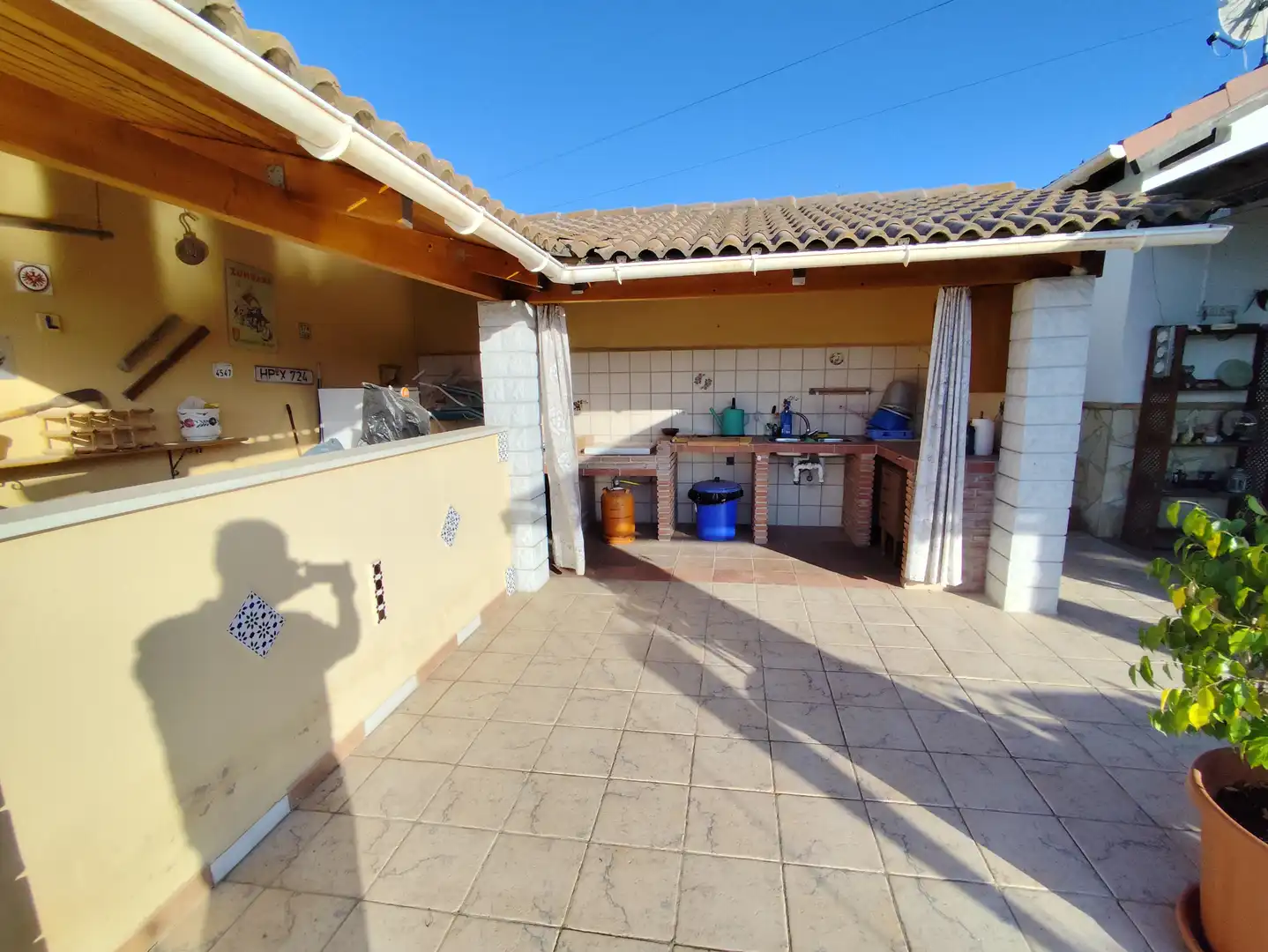 Cuina de Finca rústica en venda en Coín amb Aire condicionat, Jardí privat i Terrassa