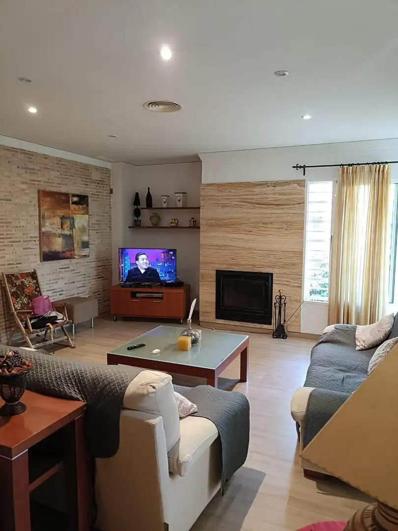 Sala de estar de Casa o chalet en venta en Cullera con Calefacción, Jardín privado y Terraza