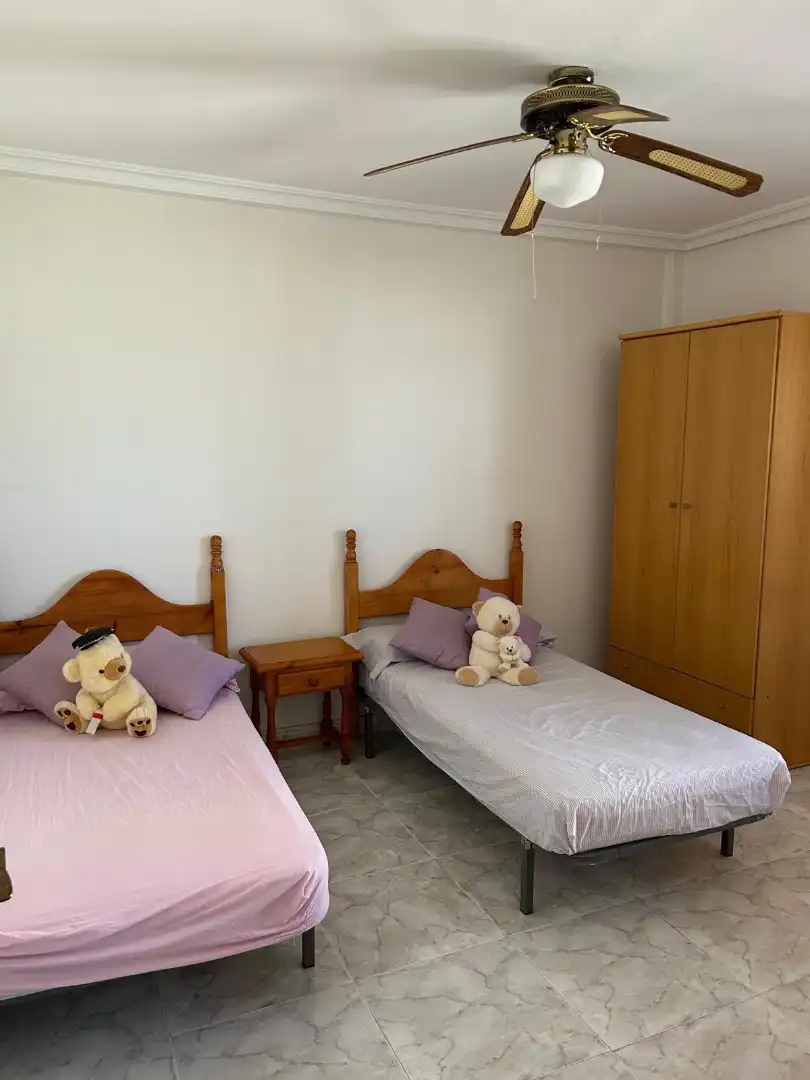 Schlafzimmer von Einfamilien-Reihenhaus zur Miete in Santa Pola mit Möbliert und Haustiere erlaubt
