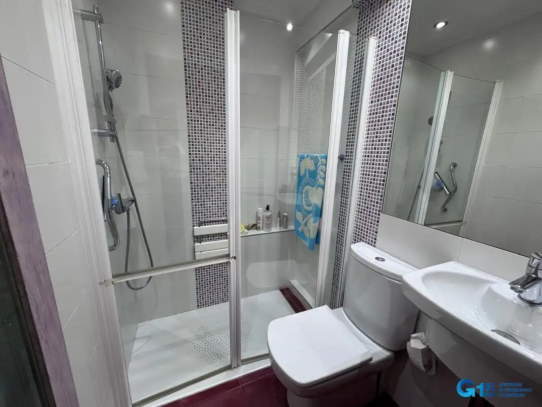 Bathroom of Flat for sale in Errenteria  with Heating, Terrace and Furnished