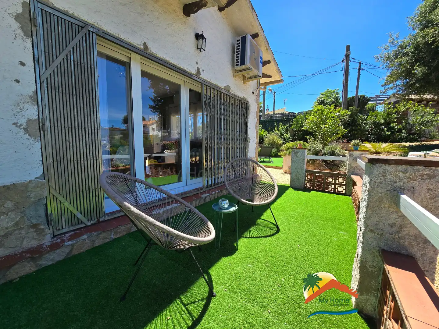 Terraza de Casa o chalet en venta en Lloret de Mar con Aire acondicionado, Calefacción y Jardín privado