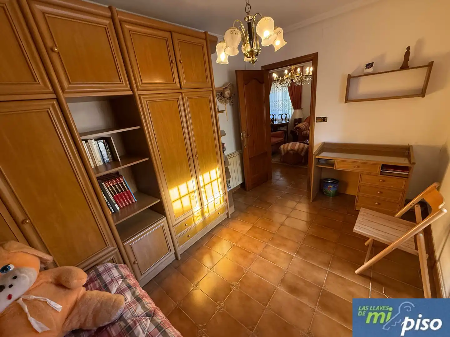 Bedroom of Houses for sale in Valladolid  with Heating, Private garden and Parquet flooring