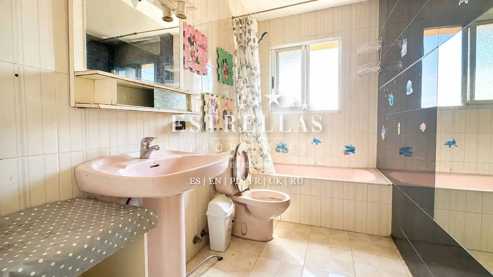Bany de Apartament en venda en L'Alfàs del Pi amb Aire condicionat, Jardí privat i Terrassa
