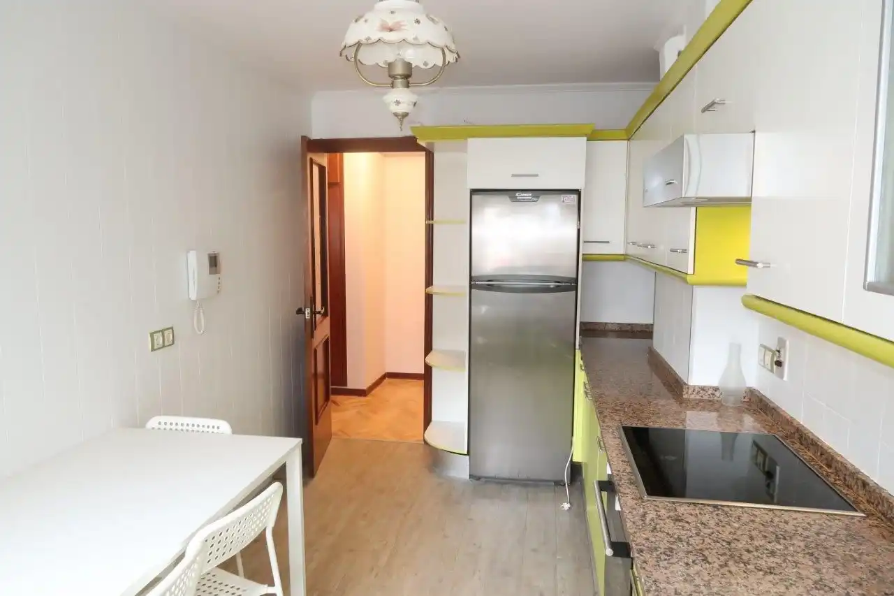 Kitchen of Flat for rent in A Coruña Capital   with Heating and Furnished