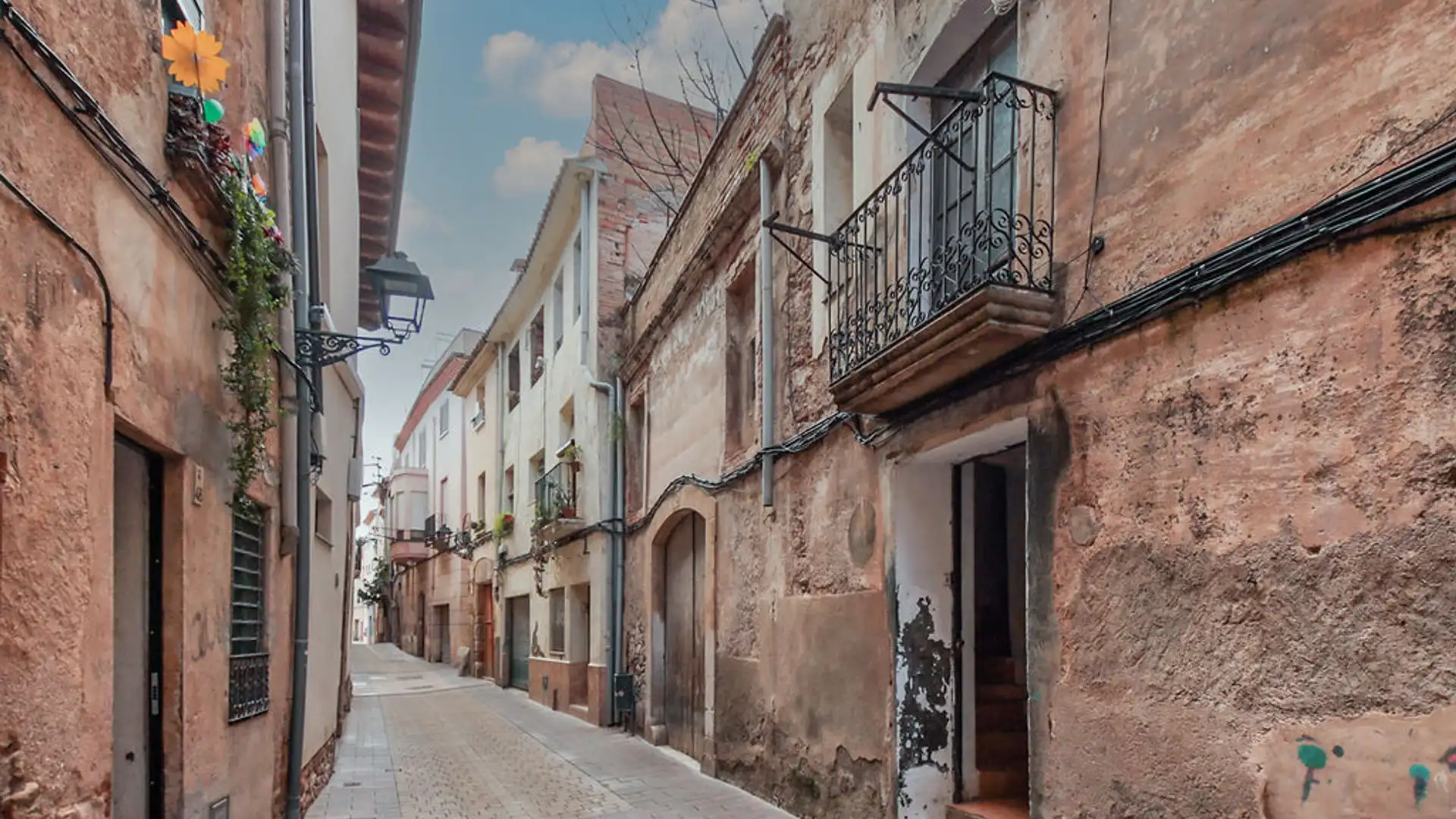 Vista exterior de Piso en venta en Alcover