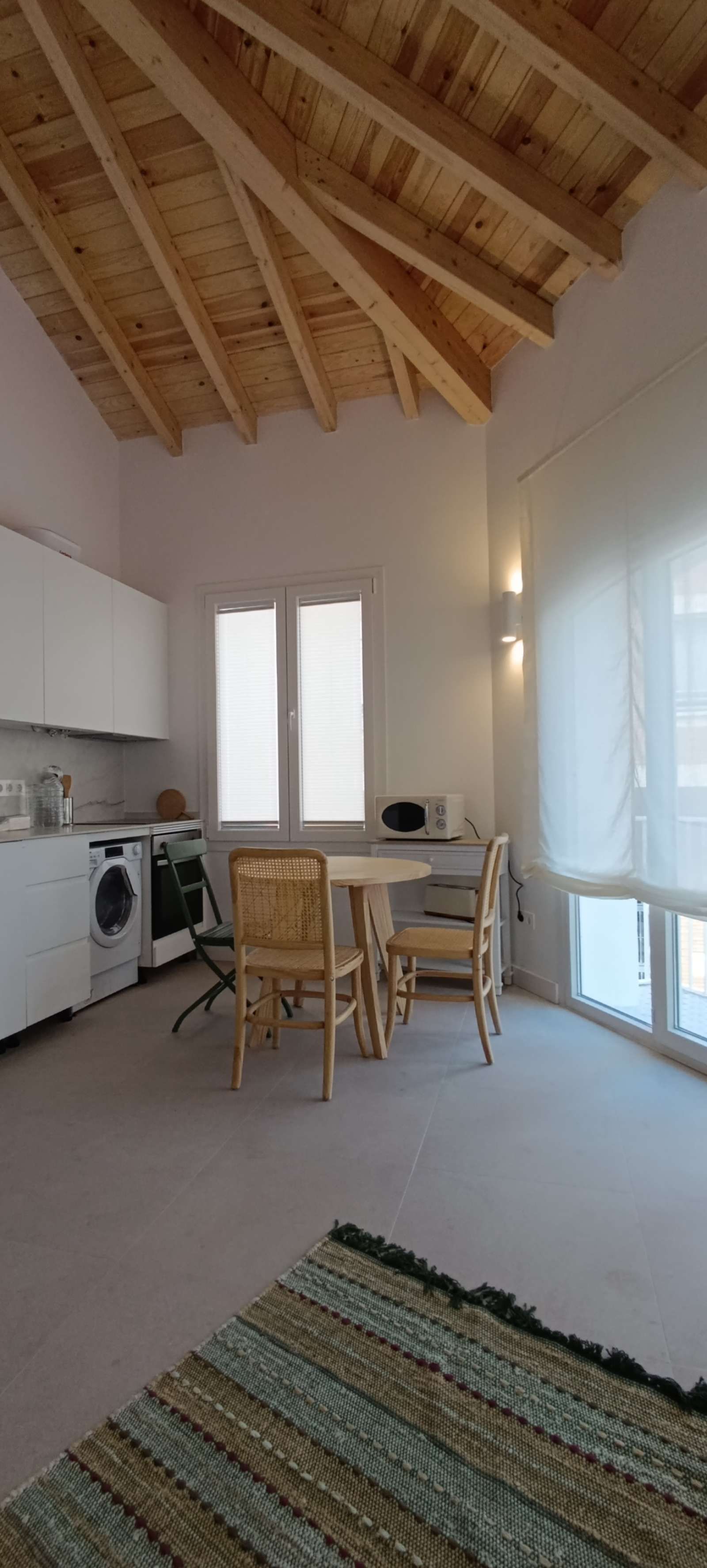 Cuina de Apartament per a compartir en Málaga Capital amb Aire condicionat i Terrassa