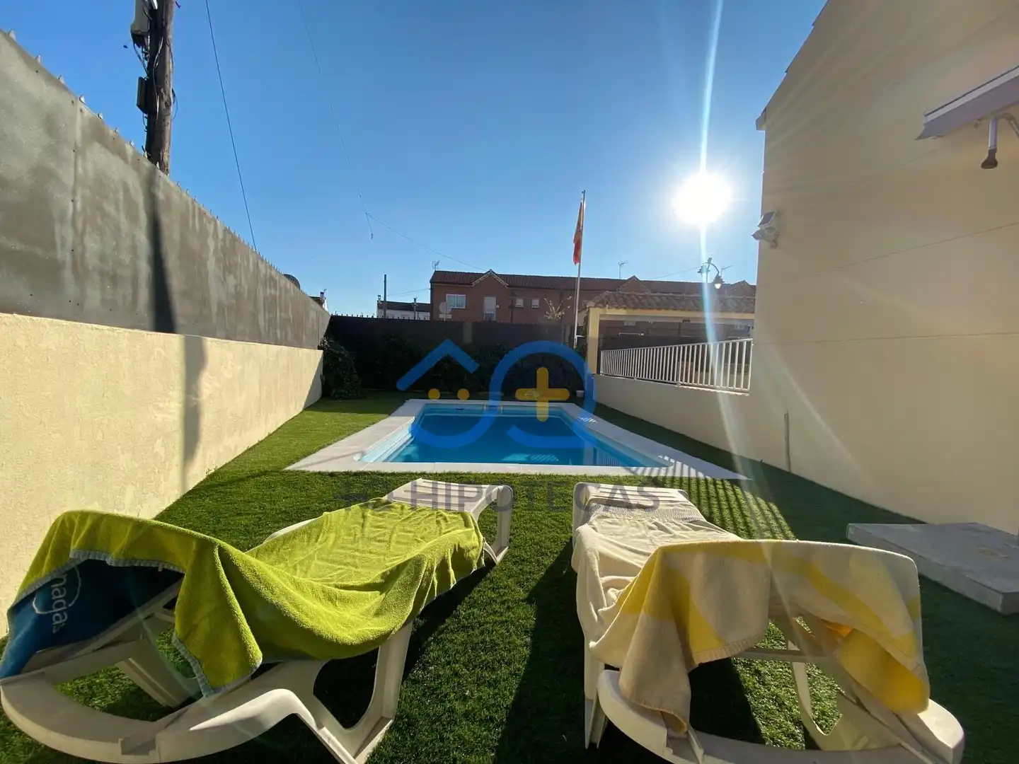 Piscina de Casa adosada en venta en Numancia de la Sagra con Calefacción y Piscina