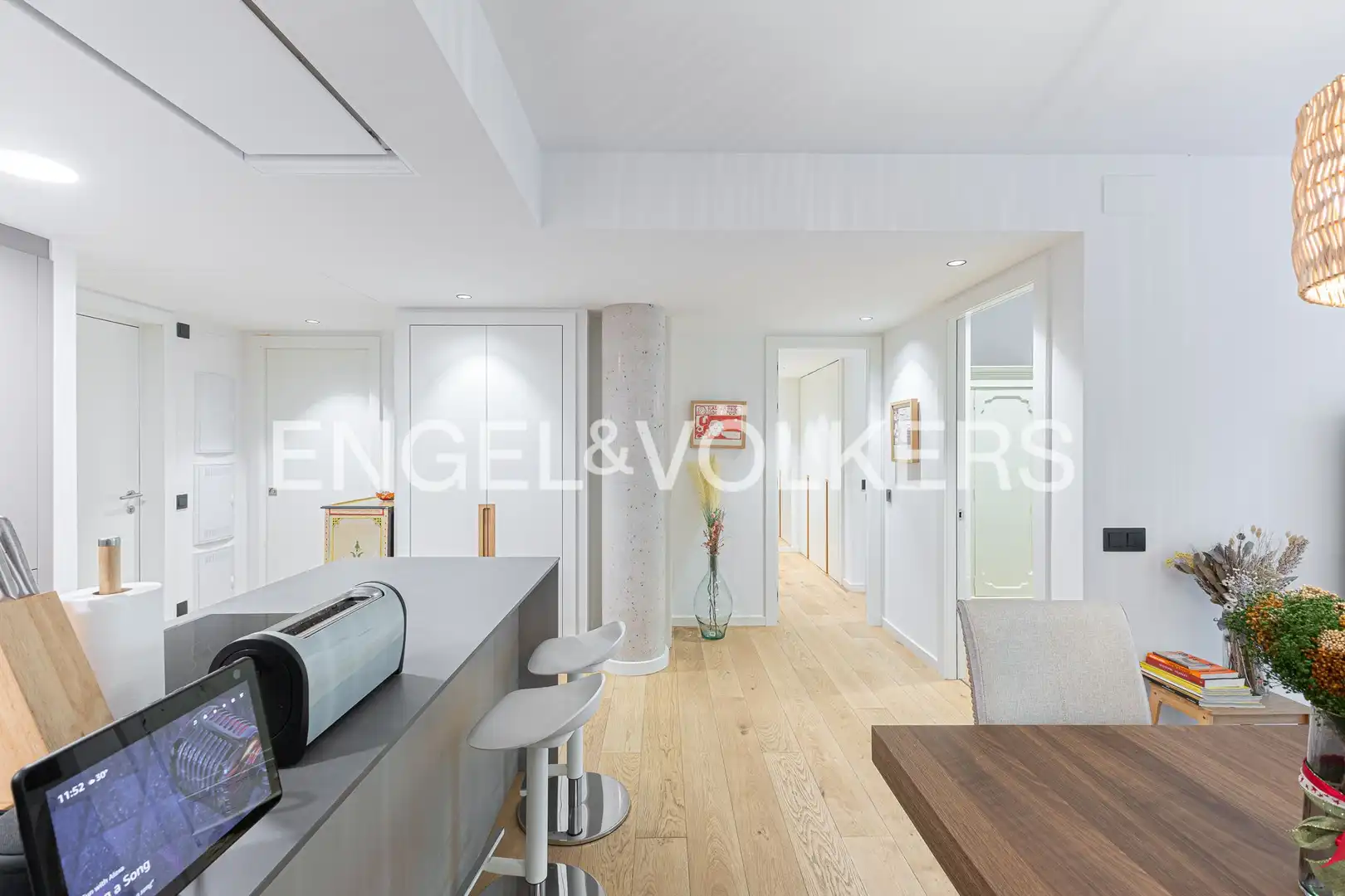 Flat for rent in Barcelona  with Air Conditioner, Heating and Parquet flooring