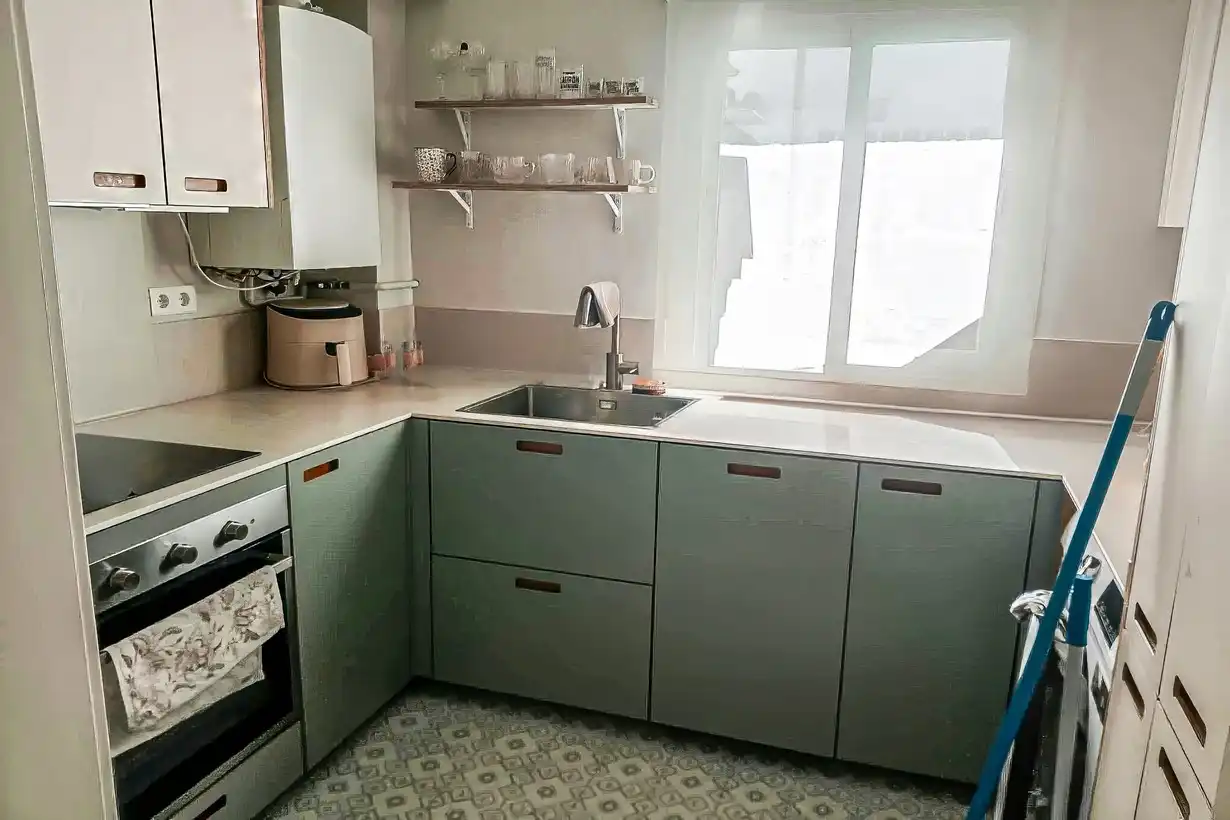 Cocina de Piso en venta en Madrid con Aire acondicionado, Calefacción y Terraza