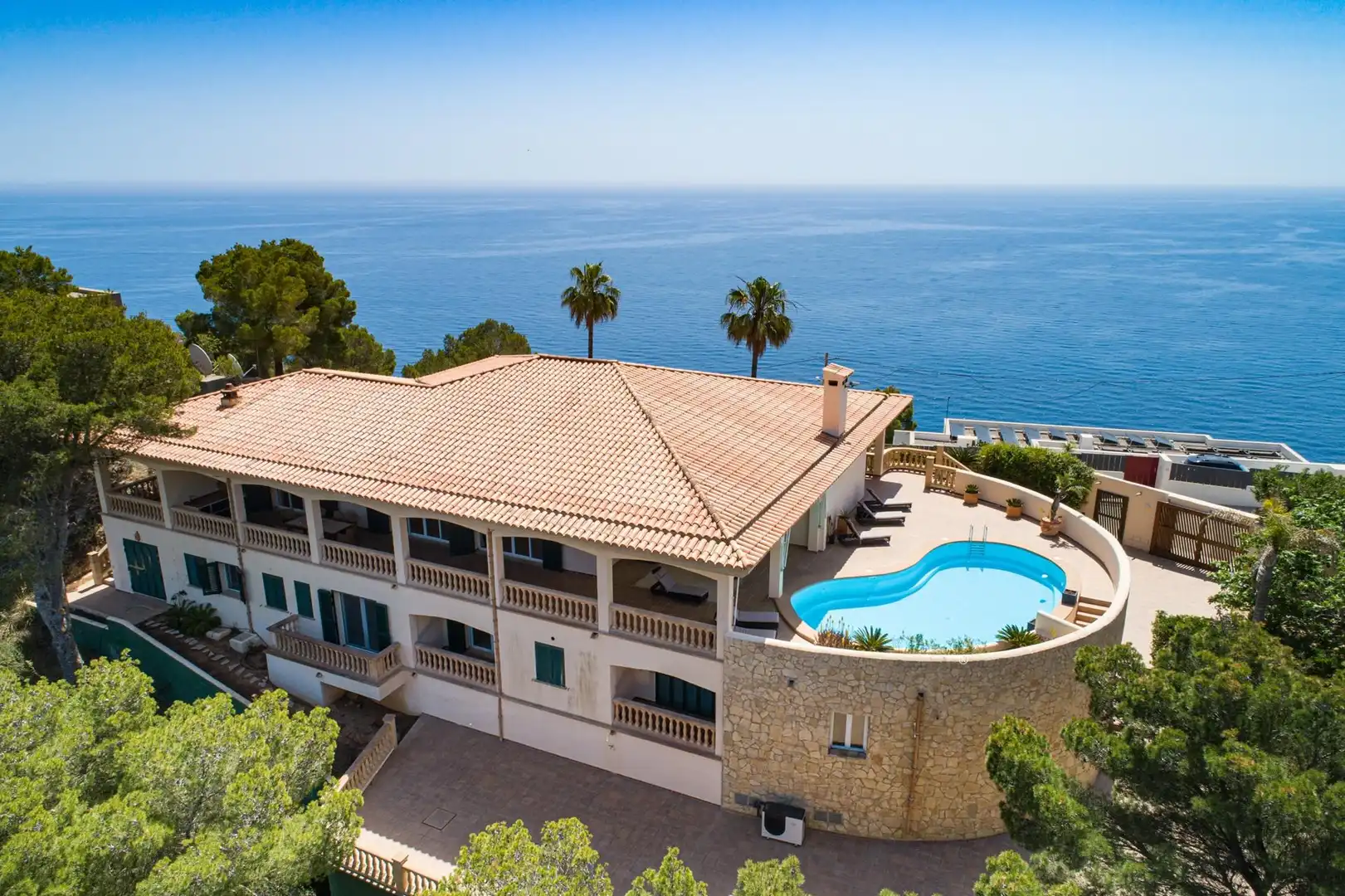 Exterior view of Country homes for sale in Capdepera  with Air Conditioner, Heating and Storage room