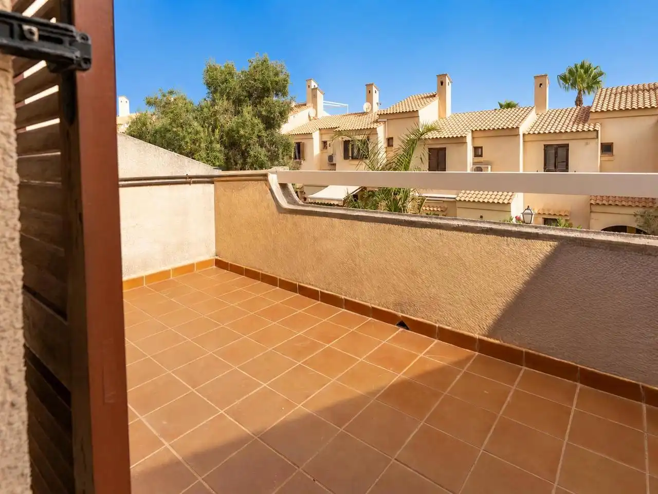 Terrace of Detached homes for sale in Santa Pola  with Air Conditioner, Private garden and Parquet flooring