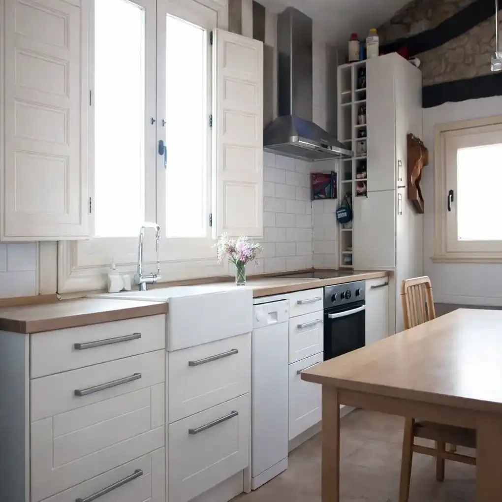 Cocina de Casa o chalet en venta en Añana con Calefacción, Jardín privado y Terraza