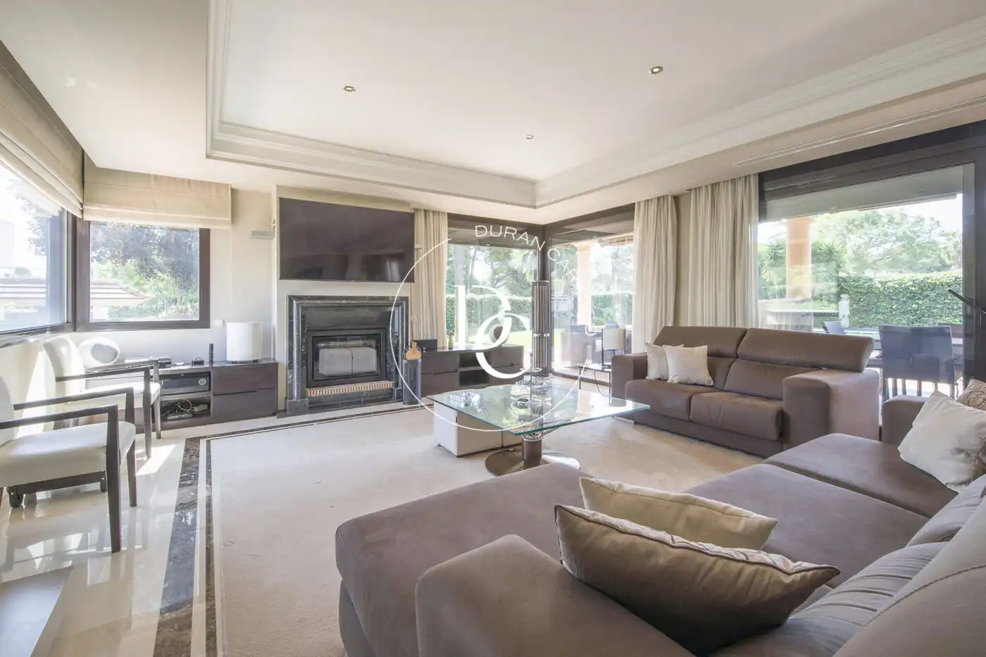 Sala d'estar de Casa o xalet de lloguer en Sitges amb Aire condicionat, Calefacció i Jardí privat