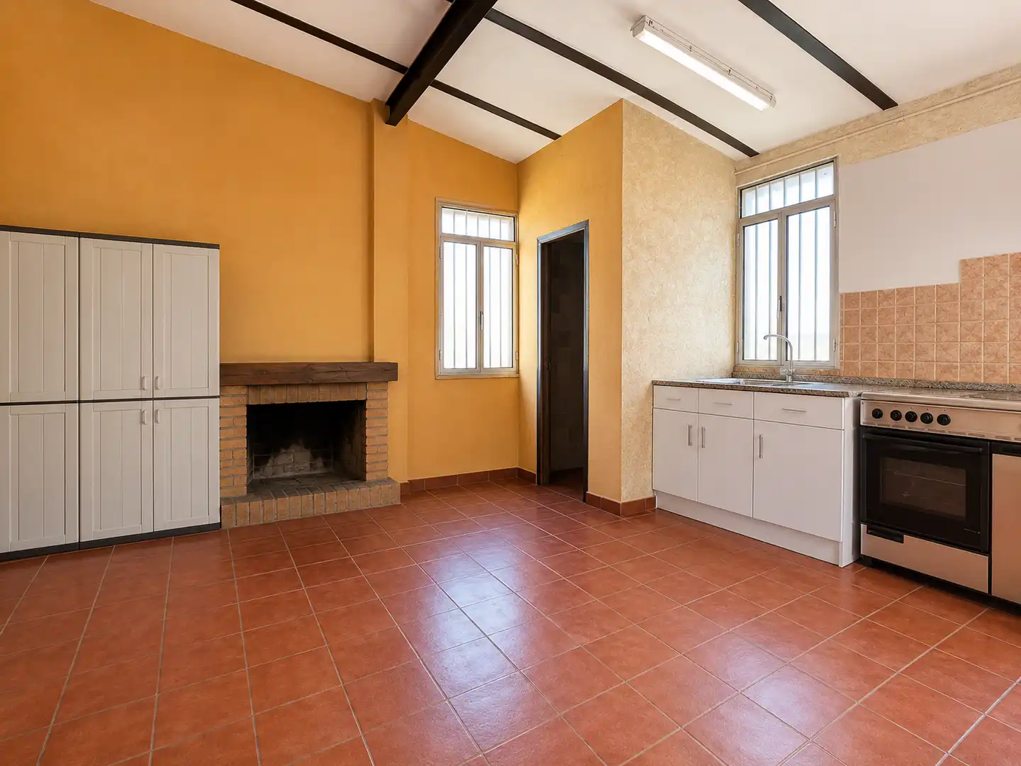 Cocina de Casa o chalet en venta en Nuevo Baztán con Aire acondicionado, Calefacción y Jardín privado