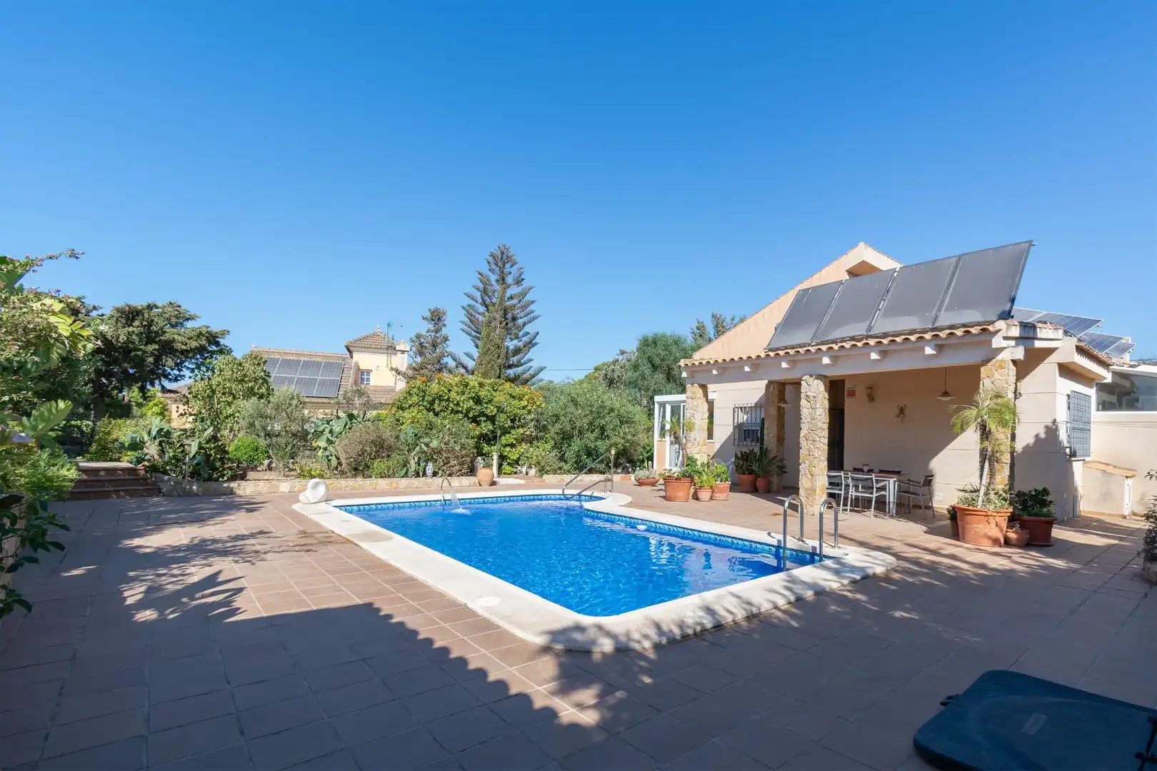 Piscina de Casa o chalet en venta en Cartagena con Aire acondicionado, Jardín privado y Terraza
