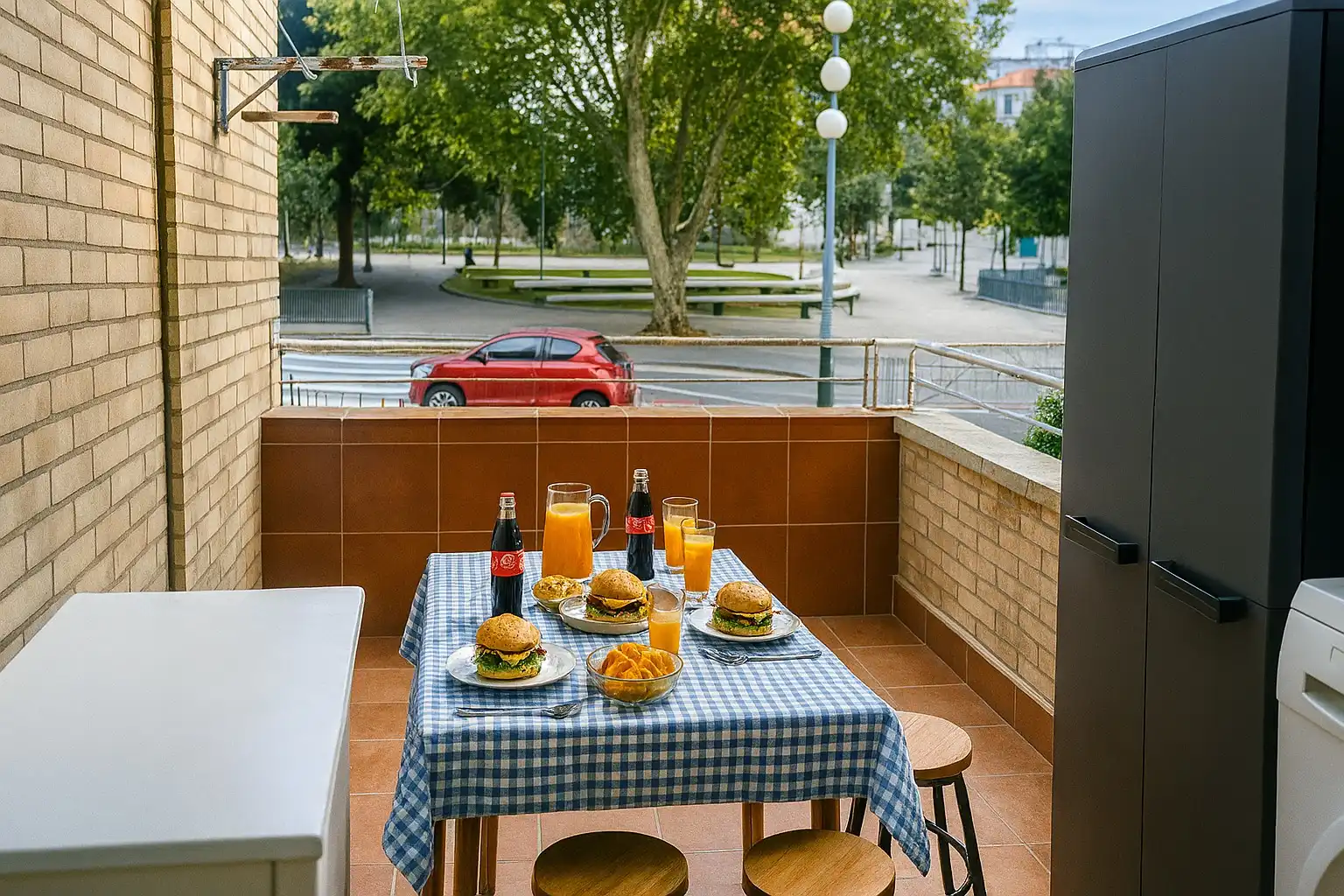 Terrassa de Pis de lloguer en Santander amb Calefacció, Terrassa i Moblat