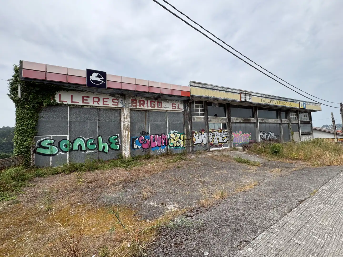 Exterior view of Industrial buildings for sale in Betanzos