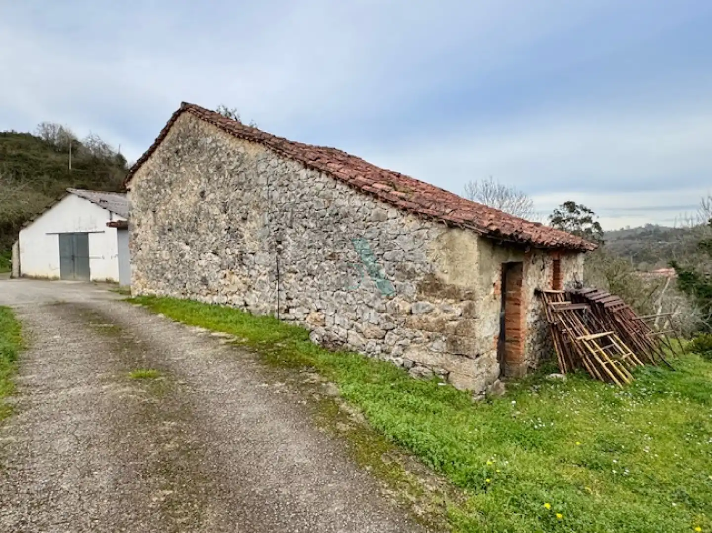 Exterior view of Industrial buildings for sale in Ribadedeva