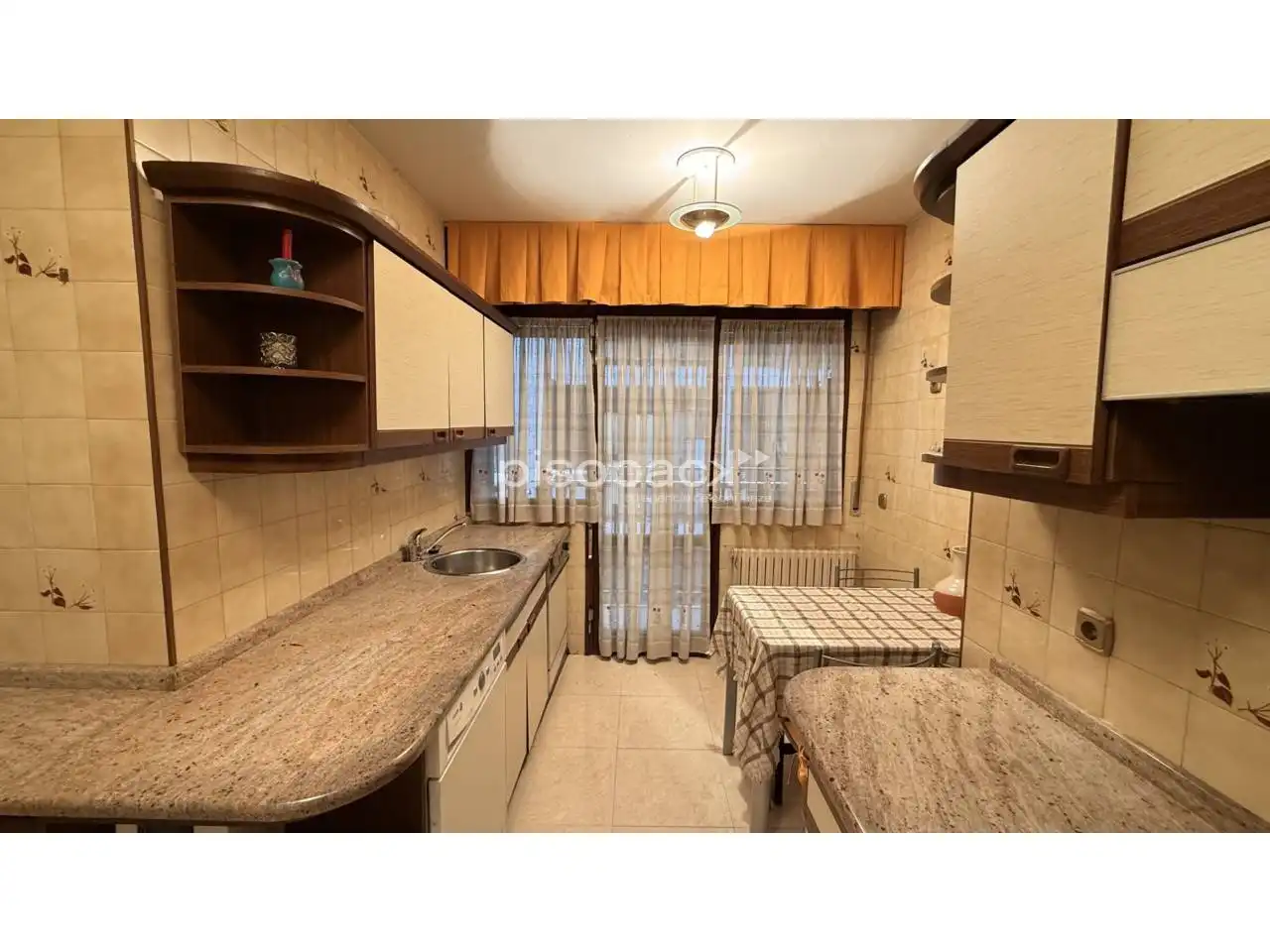 Kitchen of Flat for sale in  Pamplona / Iruña  with Heating, Terrace and Storage room