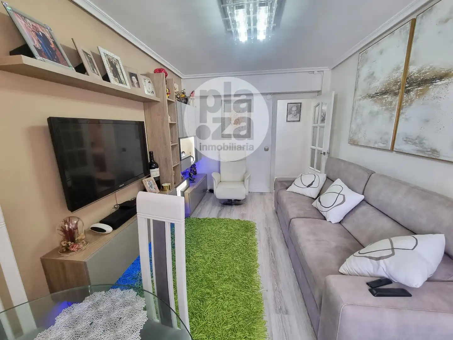 Living room of Flat for sale in Burgos  with Heating and Terrace
