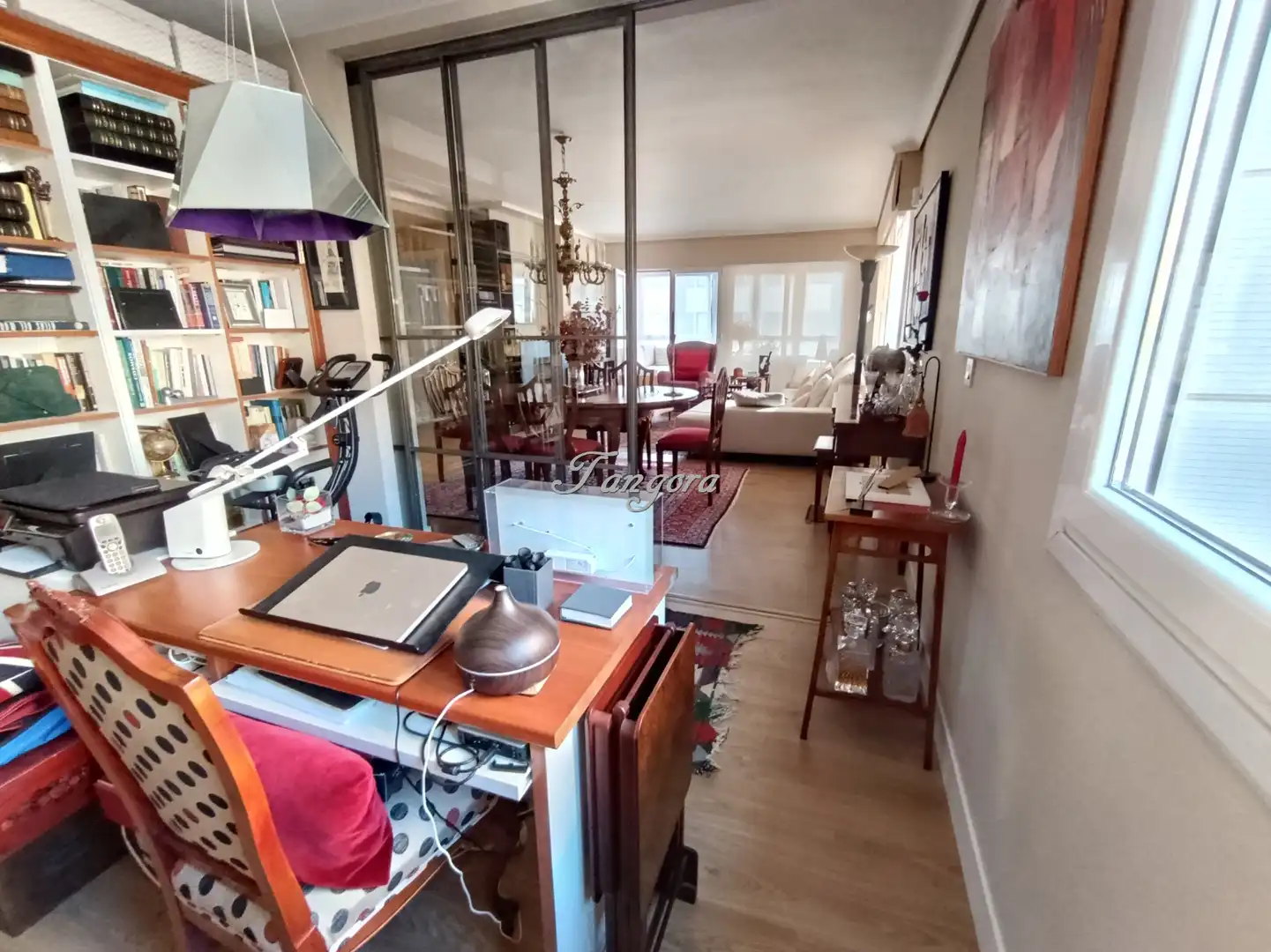 Sala d'estar de Pis en venda en Getxo  amb Calefacció, Parquet i Terrassa