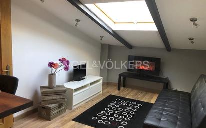 Living room of Apartment for sale in  Madrid Capital  with Air Conditioner