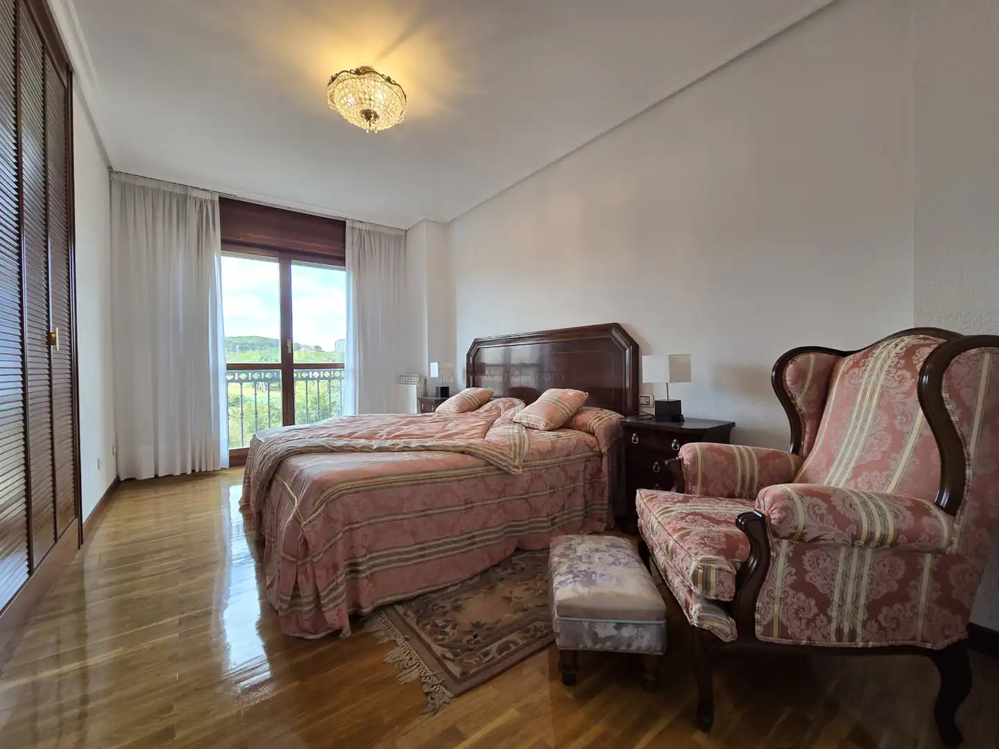Bedroom of Flat for sale in  Logroño  with Heating, Parquet flooring and Storage room