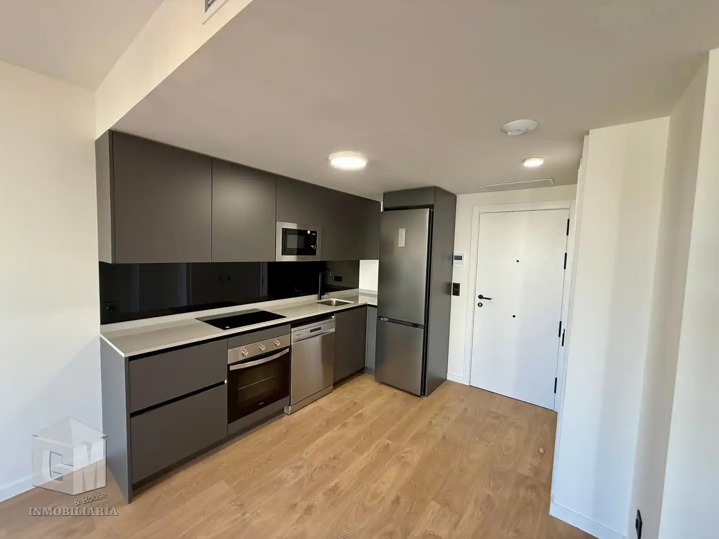 Kitchen of Apartments for rent in Madrid  with Air Conditioner, Heating and Storage room