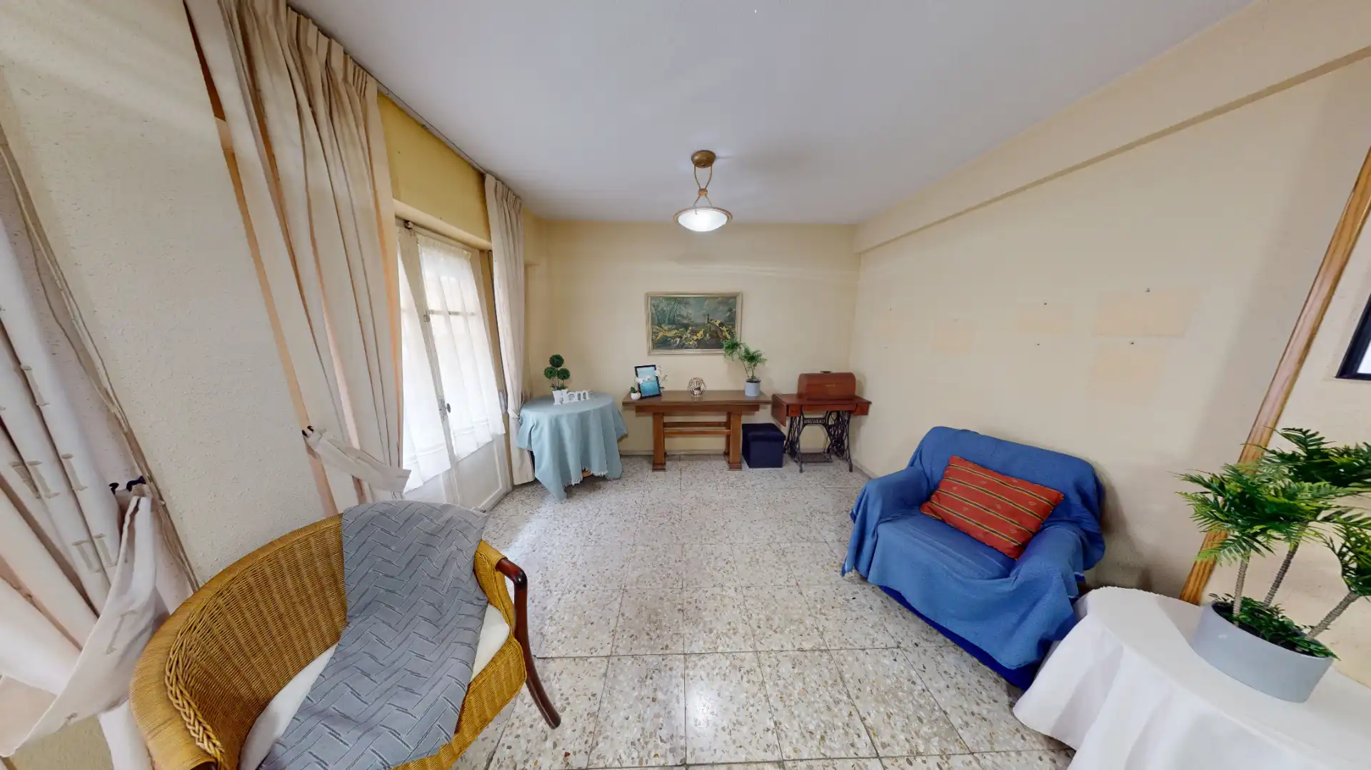 Sala de estar de Piso en venta en Alicante / Alacant con Aire acondicionado y Amueblado