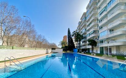 Swimming pool of Flat for sale in Gandia  with Terrace, Furnished and Oven