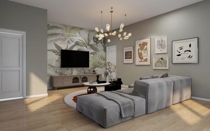 Sala d'estar de Pis en venda en Umbrete amb Aire condicionat, Terrassa i Balcó