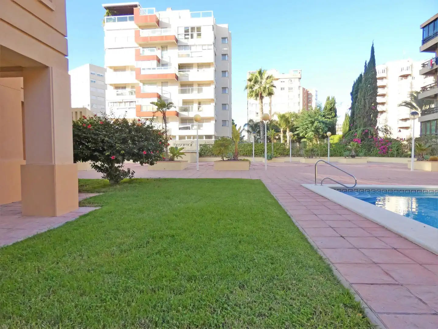 Vista exterior de Pis de lloguer en Alicante / Alacant amb Aire condicionat, Calefacció i Moblat