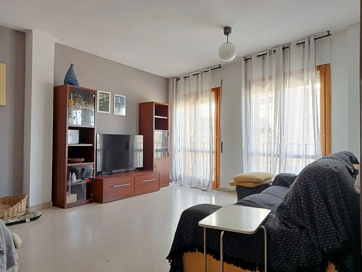 Sala d'estar de Casa o xalet en venda en Monzón amb Calefacció, Jardí privat i Terrassa