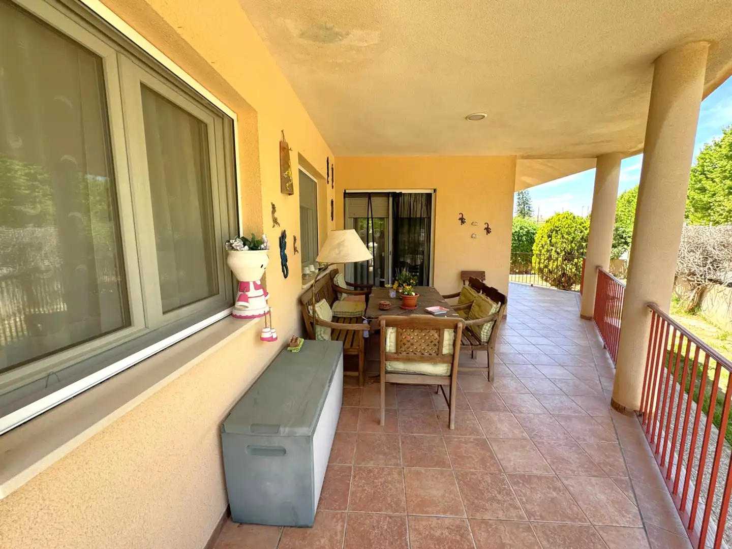 Terrassa de Casa o xalet en venda en San Javier amb Aire condicionat, Jardí privat i Terrassa