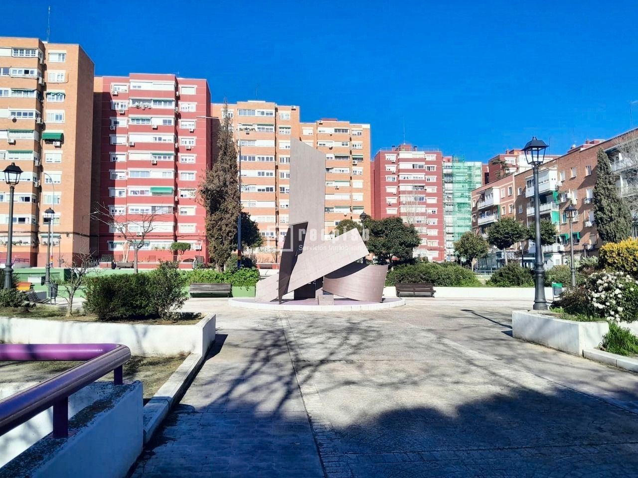 Exterior view of Flat for sale in Alcorcón  with Heating, Terrace and Alarm