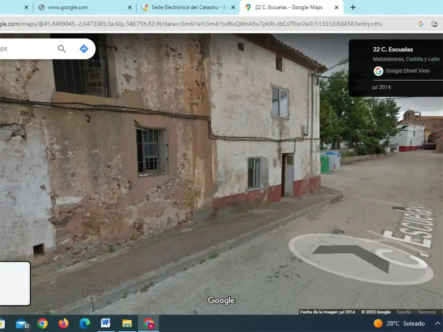 Vista exterior de Piso en venta en Matalebreras