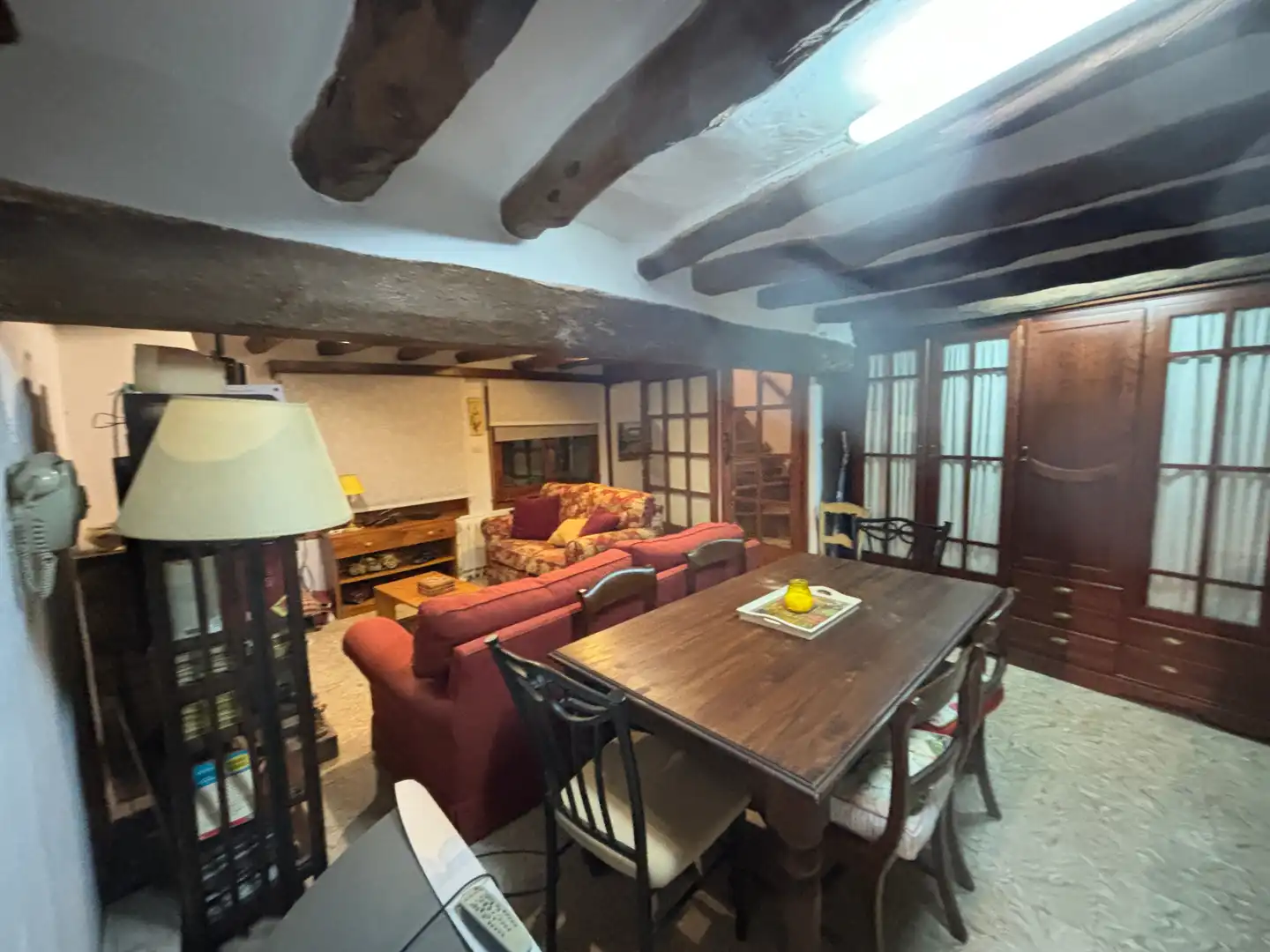 Sala de estar de Finca rústica en venta en Tivissa con Amueblado