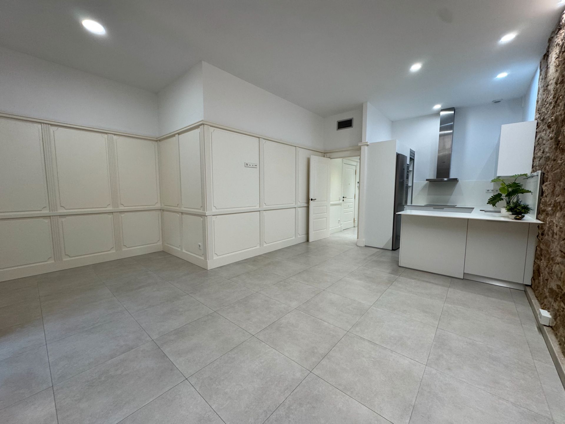 Cuina de Pis de lloguer en Sant Feliu de Guíxols amb Aire condicionat, Terrassa i Balcó