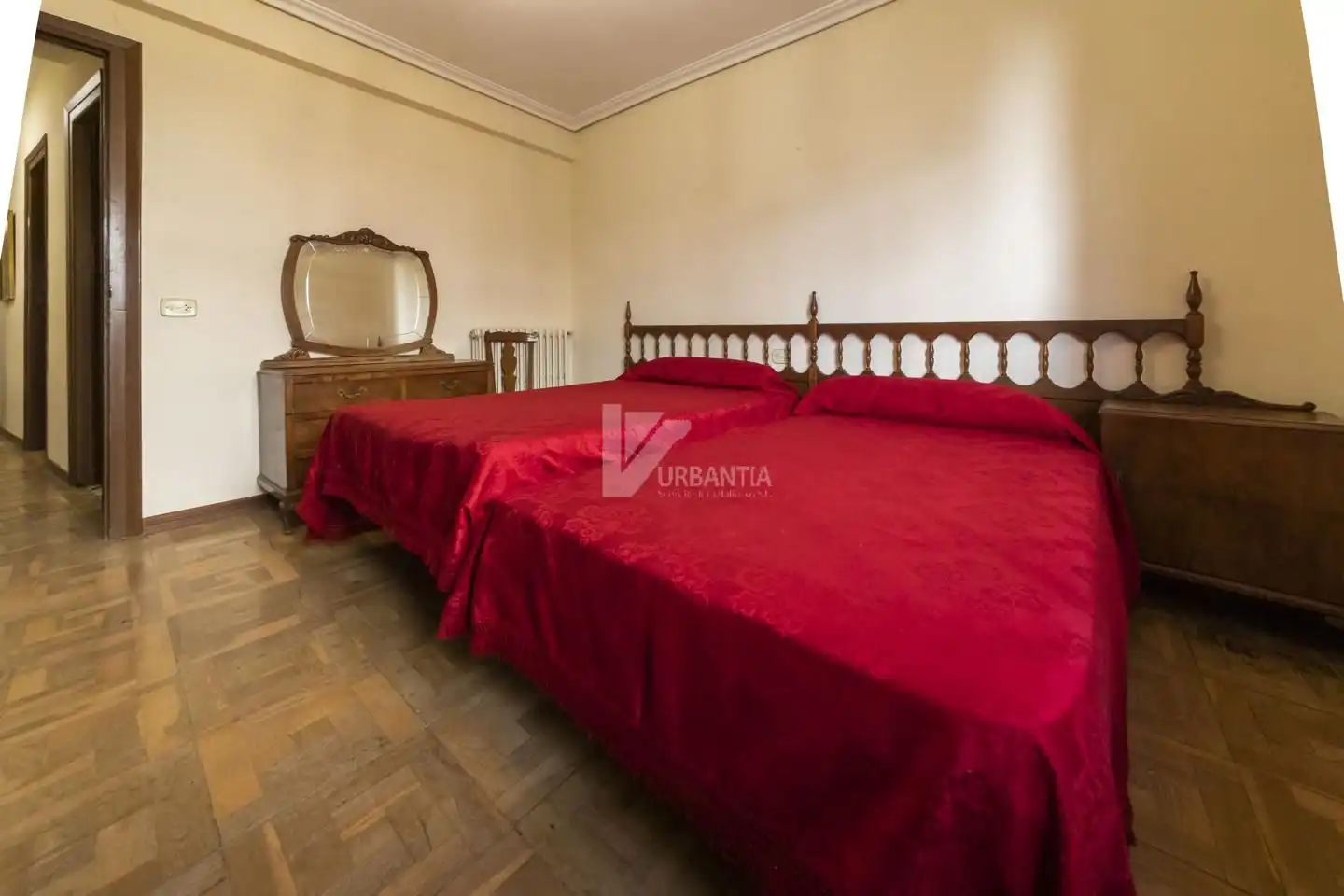 Bedroom of Houses for sale in Miranda de Arga  with Heating, Parquet flooring and Storage room