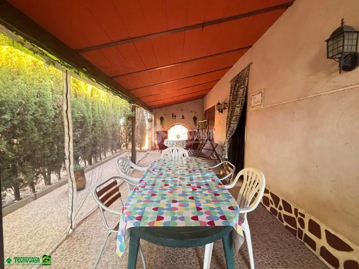 Terraza de Finca rústica en venta en Manzanares con Aire acondicionado